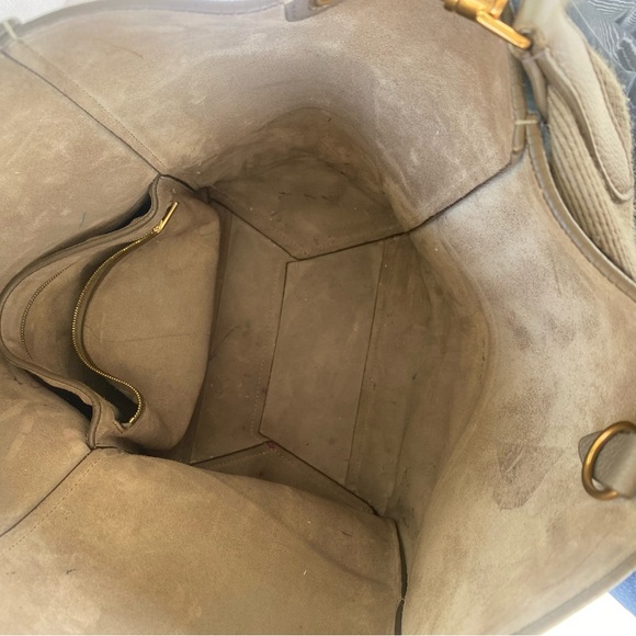 Celine Sangle Bucket Shoulder Bag Tan-✔️BOOM - Picture 12 of 16